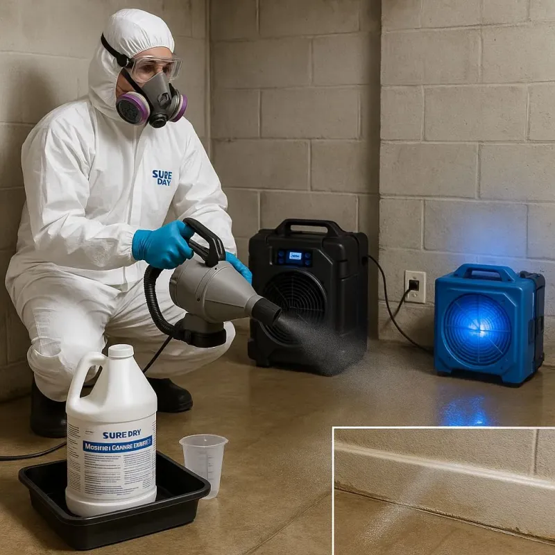 Sanitization and Odor Removal process in Monte Rio, CA