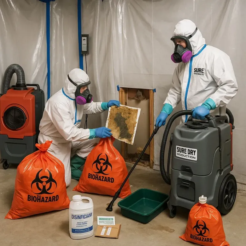 Contaminated Water Handling Protocols process in Monte Rio, CA